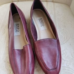 Enzo Angiolini Red Loafers size 8